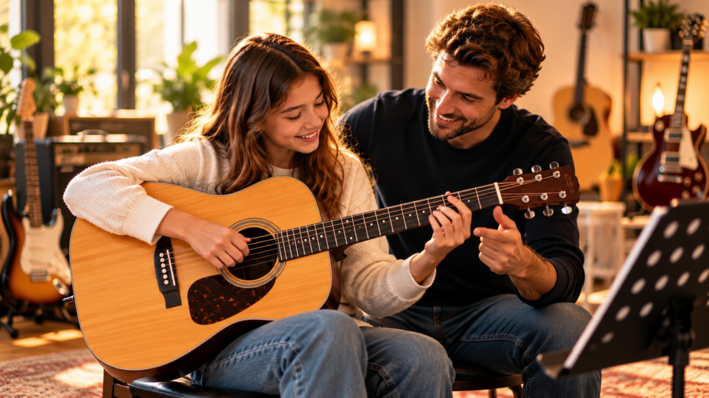 Gitarre lernen für Anfänger: Akustik- & E-Gitarre richtig starten